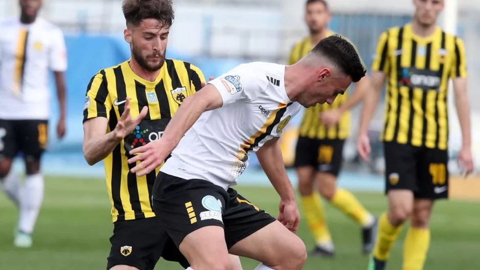ΑΕΚ Β' - Εργότελης 1-1: Πήραν τον βαθμό οι Κρητικοί