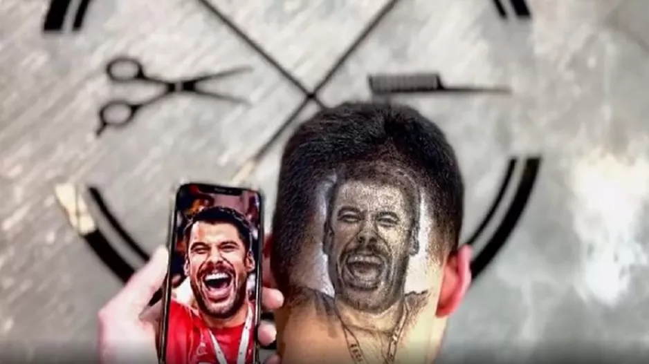 Κούρεμα με τη φιγούρα του Πρίντεζη!
