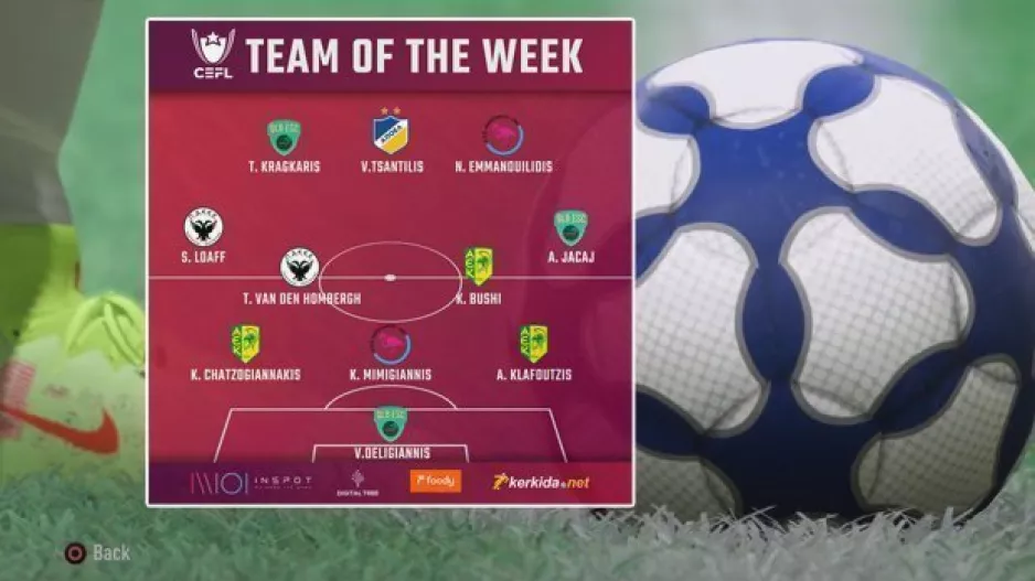 CEFL/Team of the week #2