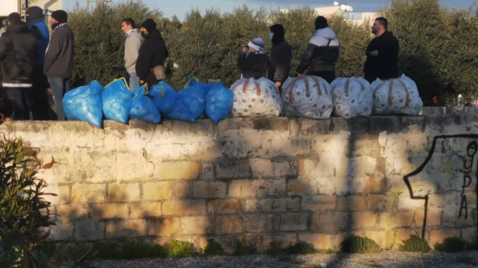 (Φώτος) Ετοιμάζουν υποδοχή οι Απολλωνίστες! 
