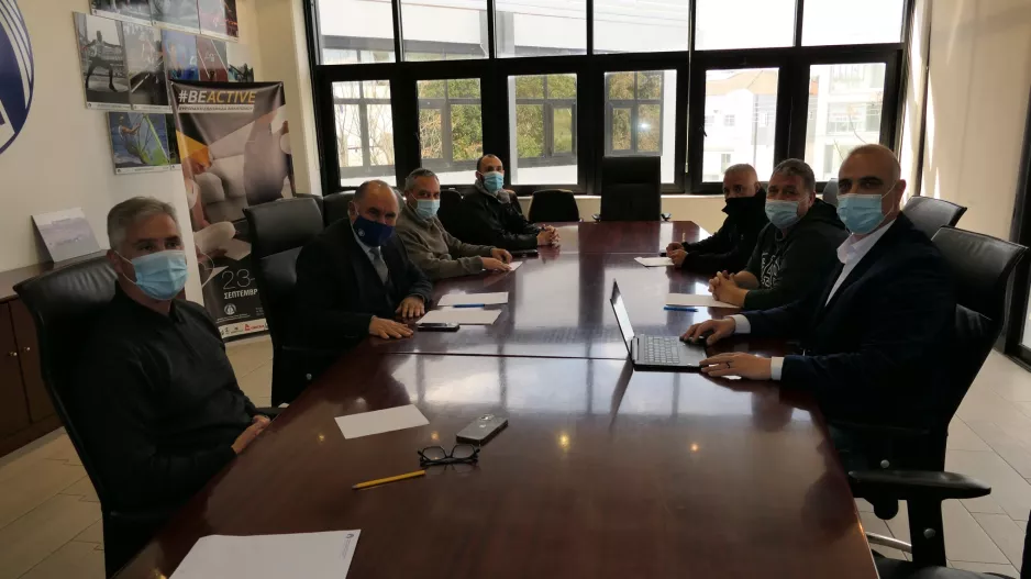 Συνάντηση Προέδρου ΚΟΑ με Κ.Ο. Καράτε