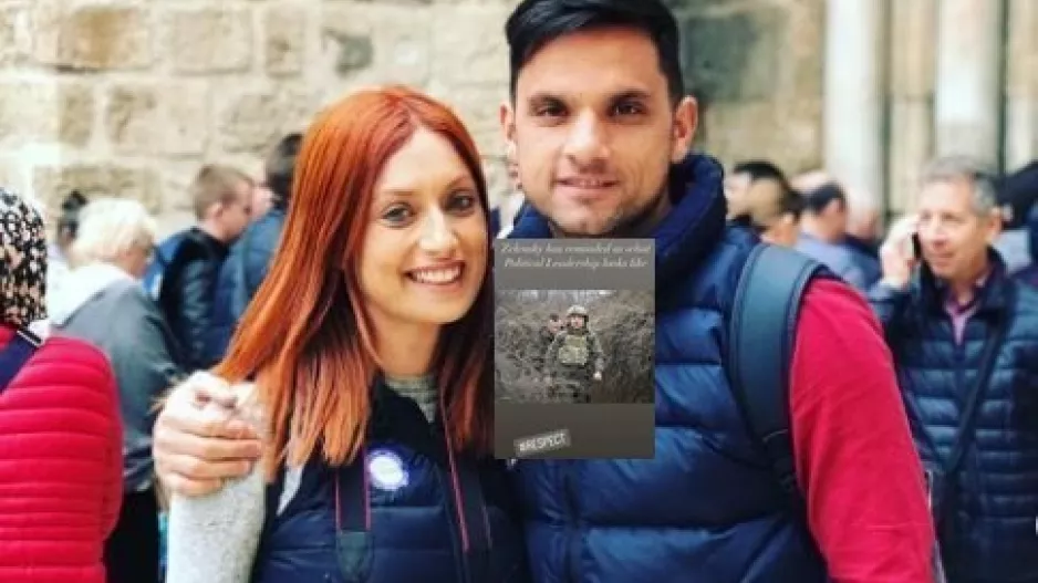 Respect από την κυρία Σκέμπρι για τον Ζελένσκι