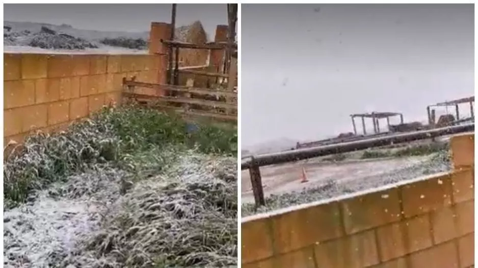 (ΒΙΝΤΕΟ) Χιόνια στη Λευκωσία