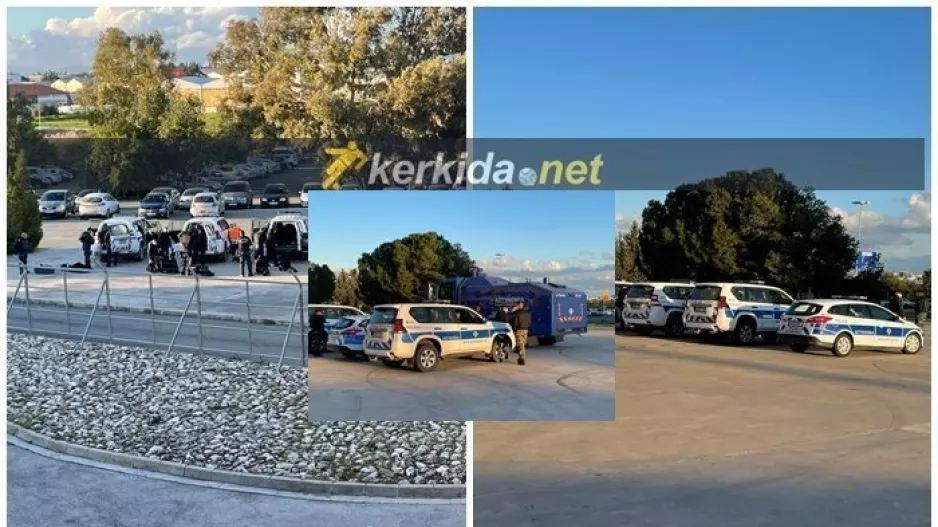 (ΑΠΟΕΛ-ΑΝΟ) Αυξημένα μέτρα ασφαλείας- Εκεί και ο "ΑΙΑΝΤΑΣ"/φώτος