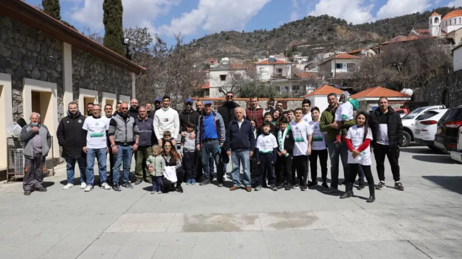 480 δέντρα στο Πελένδρι με τη βοήθεια Φαμπιάνο, Χοράτσκα και Παναγή!