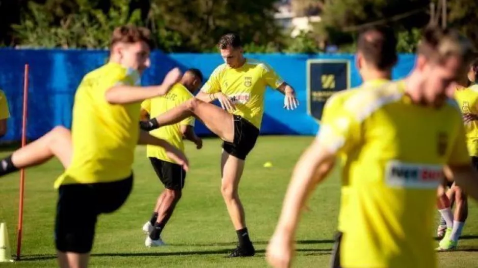 Τελευταία προπόνηση και αναχώρηση για Αθήνα