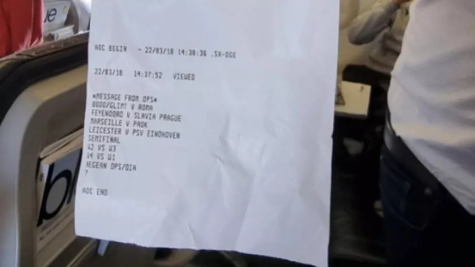 Στον ΠΑΟΚ... το έμαθαν εν πτήσει