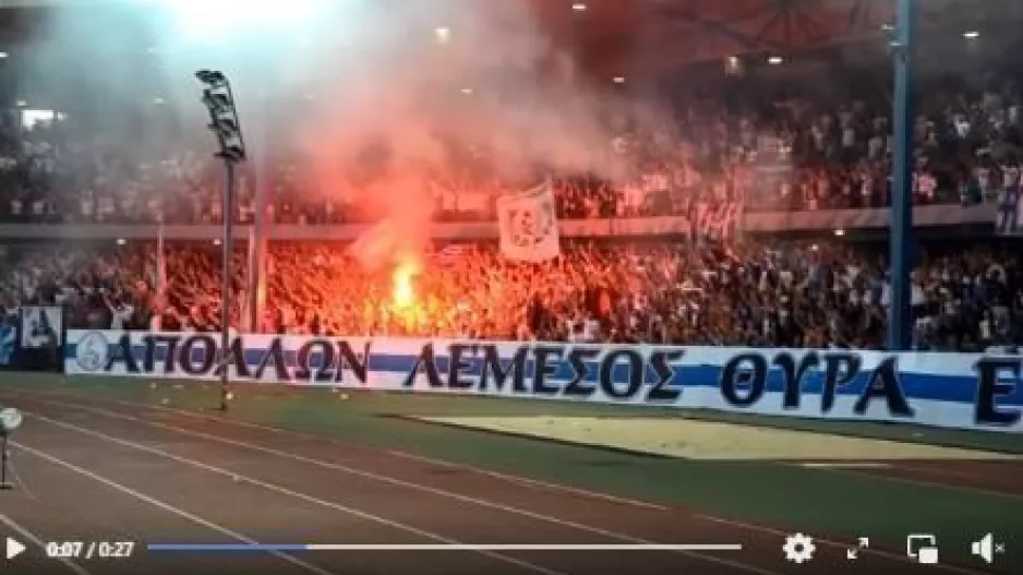 Απόλλων: Η Θύρα 1 τραγουδά τον Εθνικό ύμνο (βίντεο)