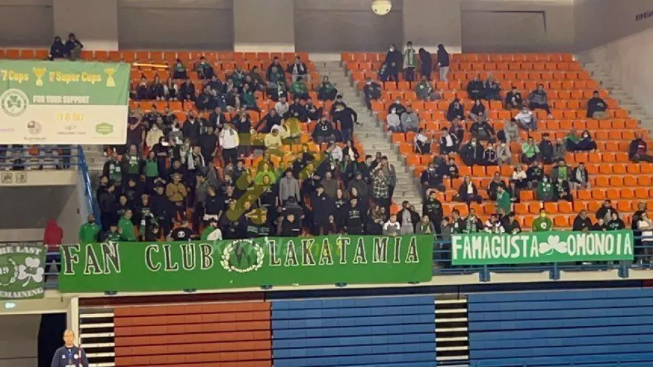 "Πρασίνισε" το κλειστό το Fan Club Lakatamia (φώτος/βίντεο)