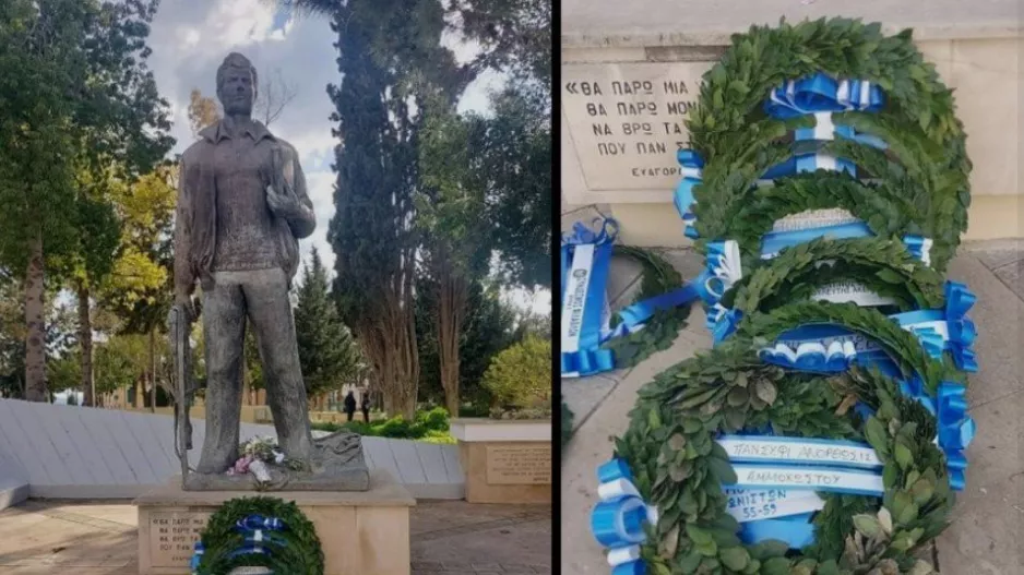 Tίμησαν τον Ευαγόρα Παλληκαρίδη οι "Μαχητές"