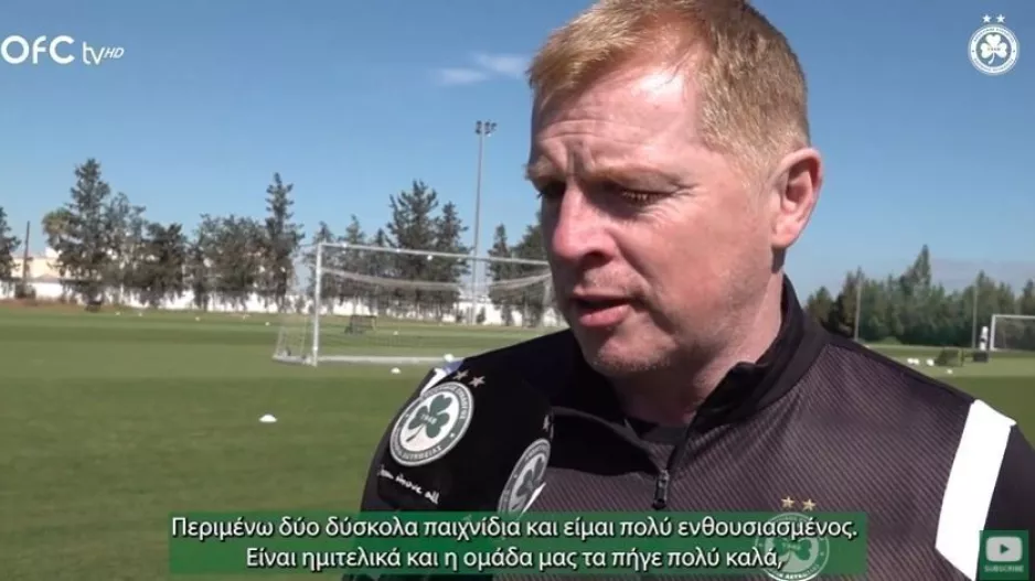 Λένον ενόψει Ανόρθωσης: "Είμαστε ενθουσιασμένοι/Δεν 'σκοτώνουμε' τους αντιπάλους"