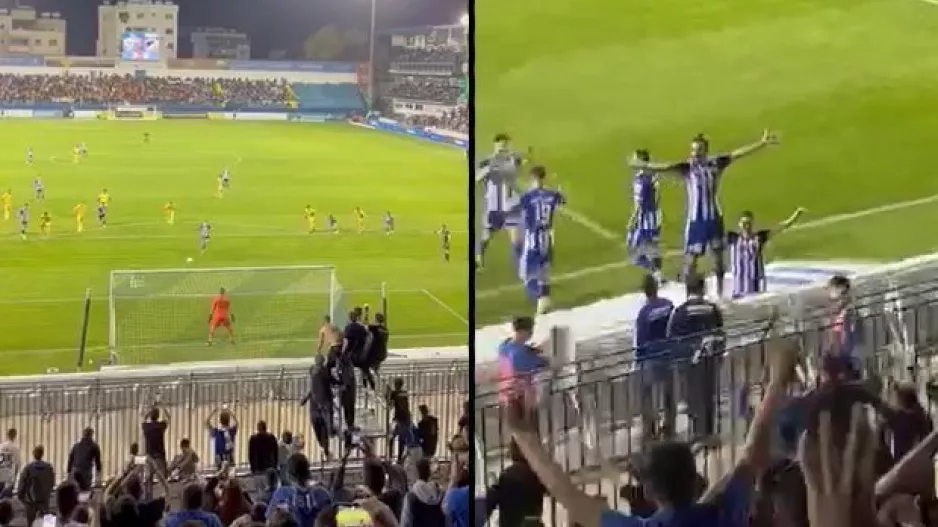 ΒΙΝΤΕΟ/Το γκολ του Λάζαρου και ο χαμός... από την κερκίδα!