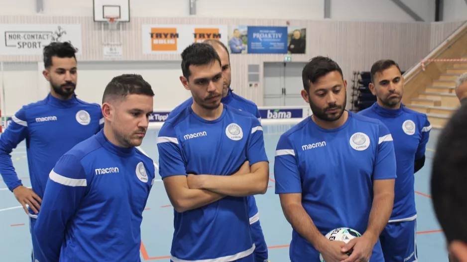 ΚΛΙΚΣ από την προπόνηση της Εθνικής Futsal στη Νορβηγία