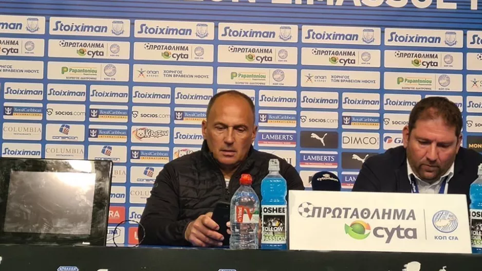 Μίλανιτς: "Κάναμε καλό παιχνίδι, δεν κλέψαμε το αποτέλεσμα"