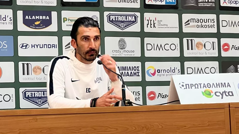 Χαραλάμπους: "Το αποτέλεσμα δεν μας αφήνει ικανοποιημένους"