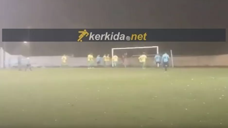 (Βίντεο Κerkida) Ο 40άρης... που το "κάρφωσε" από το κόρνερ!