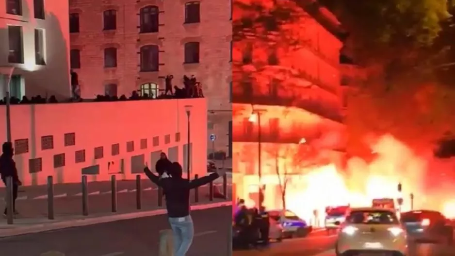 Άγριο ξύλο στη Μασσαλία: Οπαδοί ΠΑΟΚ και Παρτιζάν πλακώθηκαν με οπαδούς Μαρσέιγ και ΑΕΚ