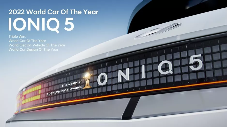 Τριπλός θρίαμβος του Hyundai IONIQ 5