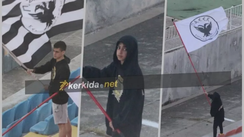 ΦΩΤΟΣ/Oι δύο μικροί ανεμίζουν περήφανα τον Δικέφαλο!