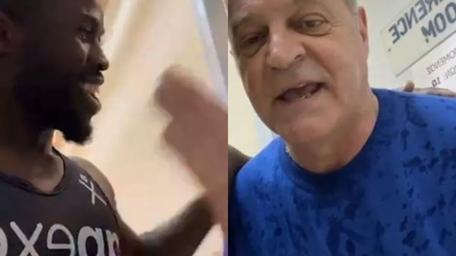 Αγκαλιά Πρόδρομος-Σαρφό και "προεδρικό" μήνυμα! 