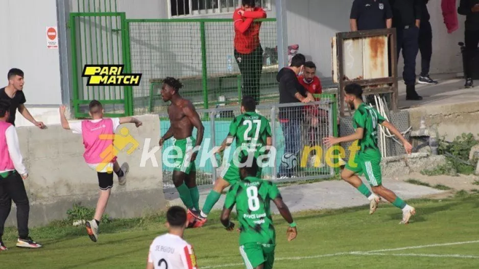 Ολυμπιάς 1-0 Νέα Σαλαμίνα: O Μουάνγκα "σόκαρε" τους "ερυθρόλευκους"! (φώτος)