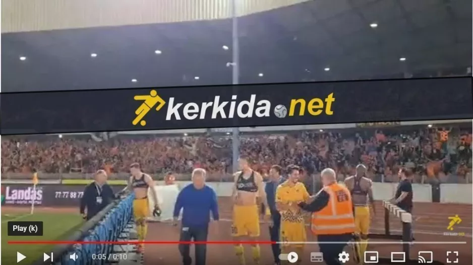 (Βίντεο/kerkida) Οι Πορτοκαλί ζήτησαν πρωτάθλημα!