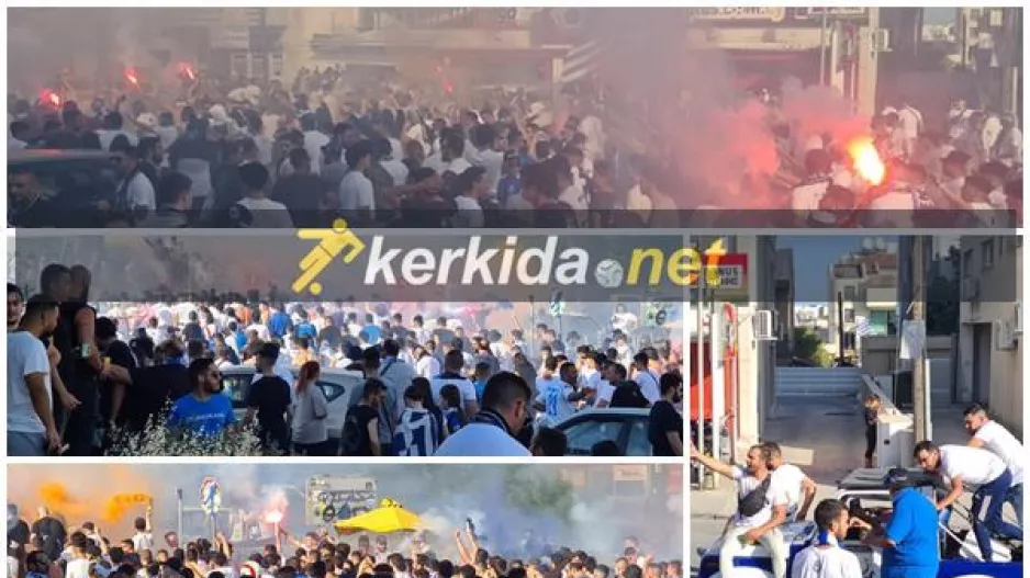 Σε χρώμα… γαλάζιο οι δρόμοι! (Φώτος)