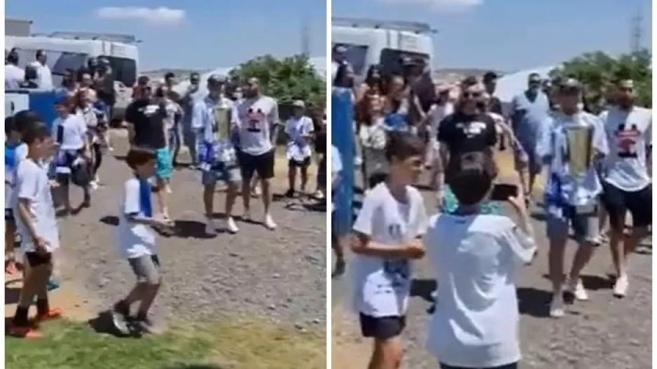 (ΒΙΝΤΕΟ) Το τρόπαιο... με Χάμπο και Πίττα
