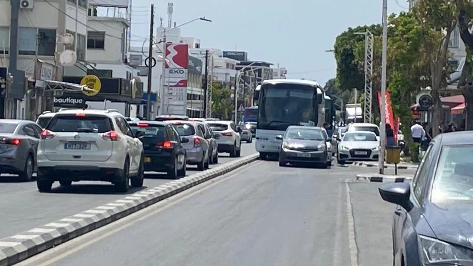 Μπλόκαρε η Μακαρίου στη Λεμεσό