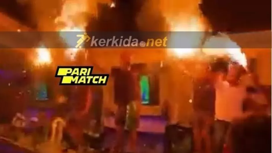 (ΒΙΝΤΕΟ) Άρης... on fire- Τα... έκαψαν οι παίκτες!