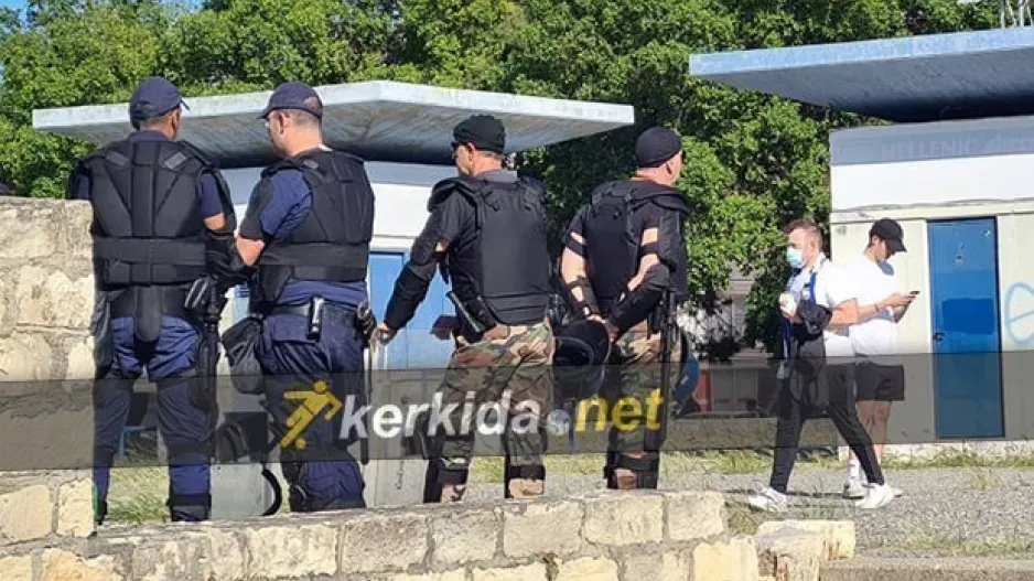 Τσίρειο/Ισχυρή Αστυνομική Δύναμη - Εκεί και ο "Αίαντας" (φώτος)