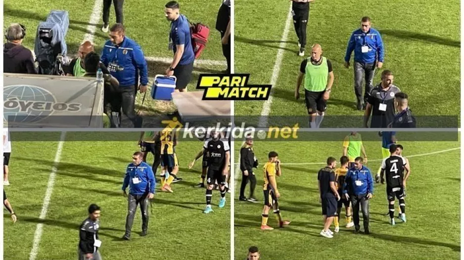 (Φώτος Kerkida) Το... φινάλε του Σάββα στην ΑΕΛ