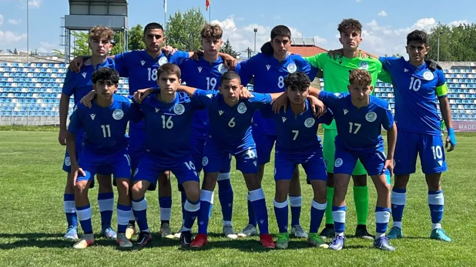Νίκη για την Εθνική μας Κ15