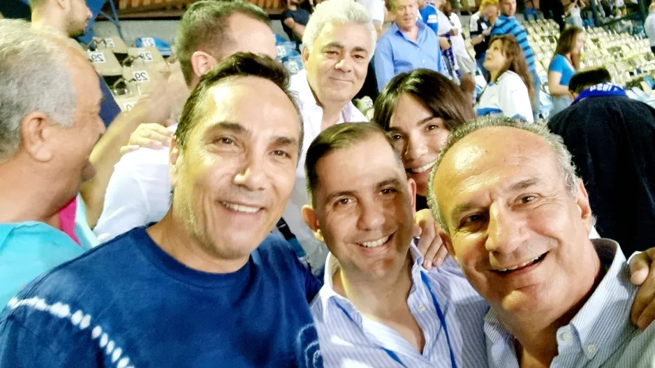 Ο... πρώην με τον νυν πρόεδρο! 