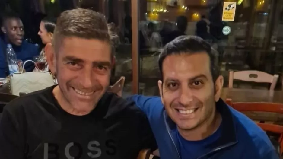 Παντελίδης με τον agent