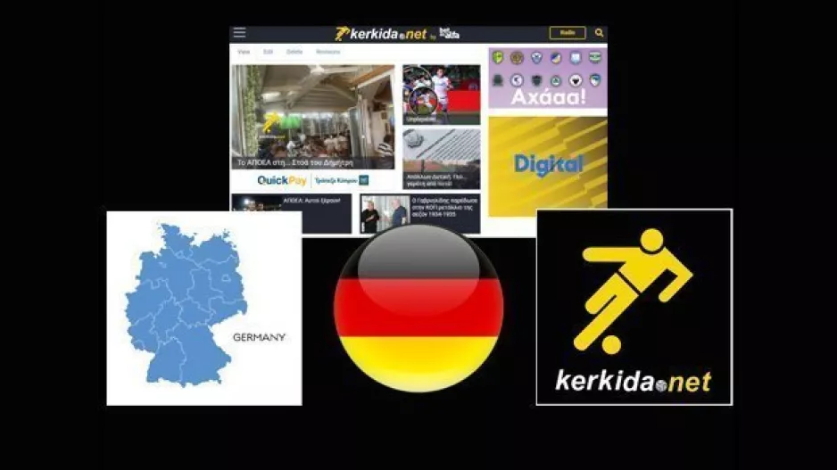 Στο Kerkida.net από κάθε... γωνιά της Γερμανίας/1018 διαφορετικά σημεία!