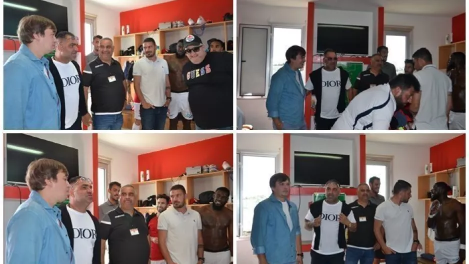 Μπήκε στα αποδυτήρια ο Ρώσος επενδυτής! (φώτος)