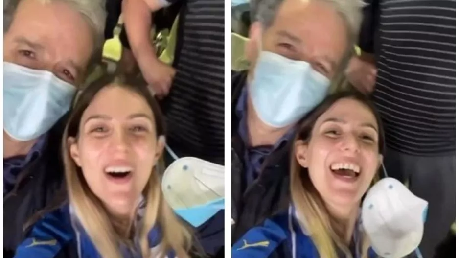Η Μαριάννα... με τον μπαμπά!