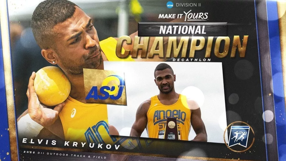 Ξανά υπερπρωταθλητής στο NCAA II ο Έλβις Κριούκοφ!