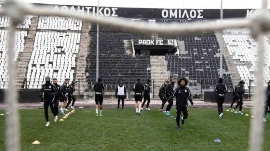Πρωινή προπόνηση στην Τούμπα