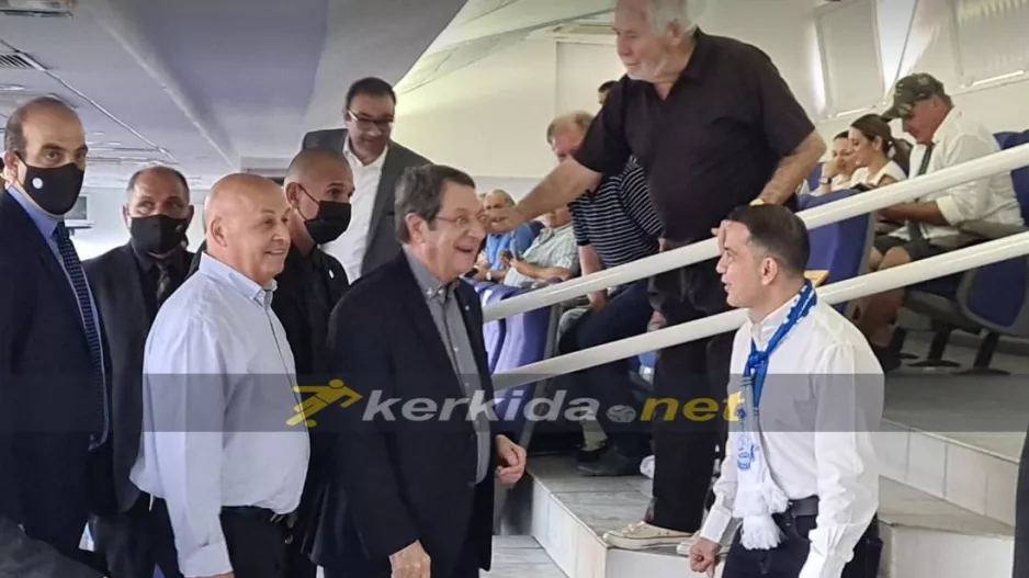 (ΒΙΝΤΕΟ - Kerkida) Η άφιξη του ΠτΔ στο "Τσίρειο"