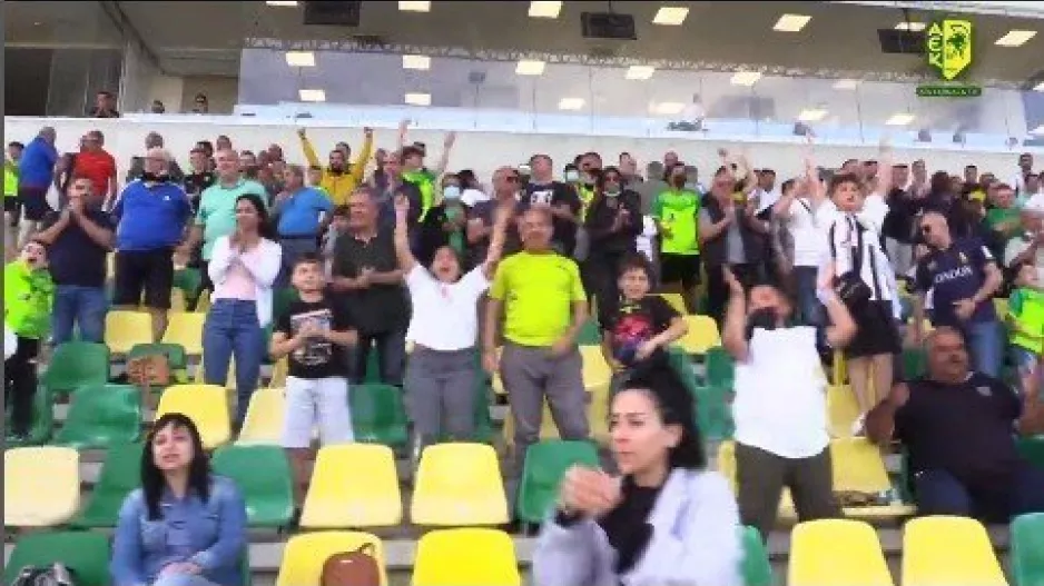 H "έκρηξη" στο γκολ του Ρομό (Παρακάμερα ΑΕΚ - Άρης)
