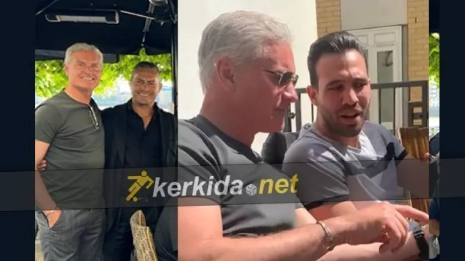 Ο Τζον Χριστοδούλου με τον θρύλο David Coulthard και τον Τίο!