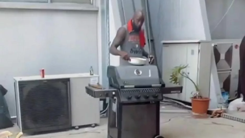 Ολυμπιακός: Έκαναν BBQ στο ΣΕΦ πριν τους ημιτελικούς