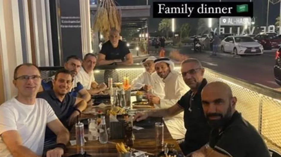 Συνάντηση στην Σαουδική Αραβία με τον Γιώργο Δώνη (φώτος)