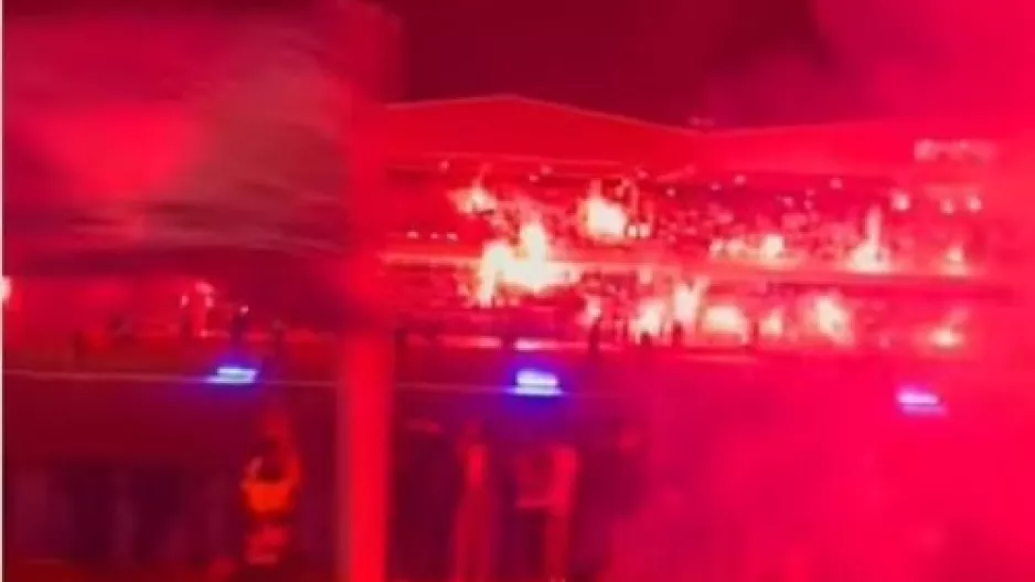 Εντυπωσιακό βίντεο από το Τσίρειο (Pyro show - "Απόλλων θρύλος πρωτάθλημα") 