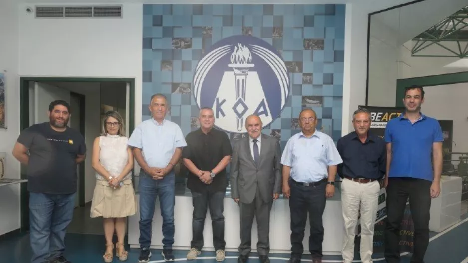 Συνάντηση ΚΟΑ-Κυπριακής Ομοσπονδίας Τζούντο