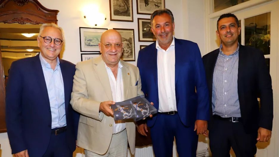 Η ΕΠΟ δεξιώθηκε ΚΟΠ (φώτος)