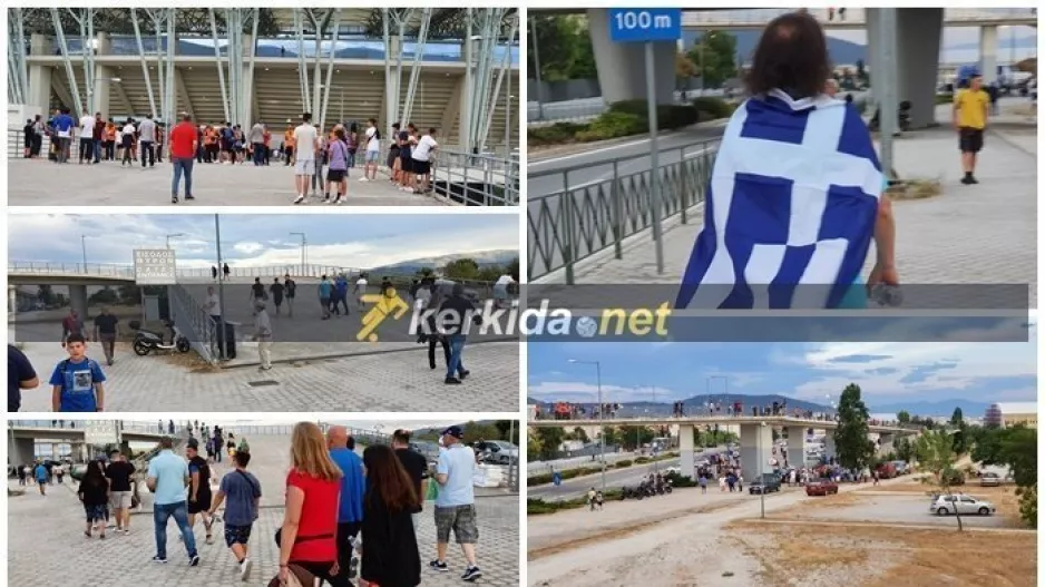 ΦΩΤΟΣ-Kerkida.net έξω από το Πανθεσσαλικό