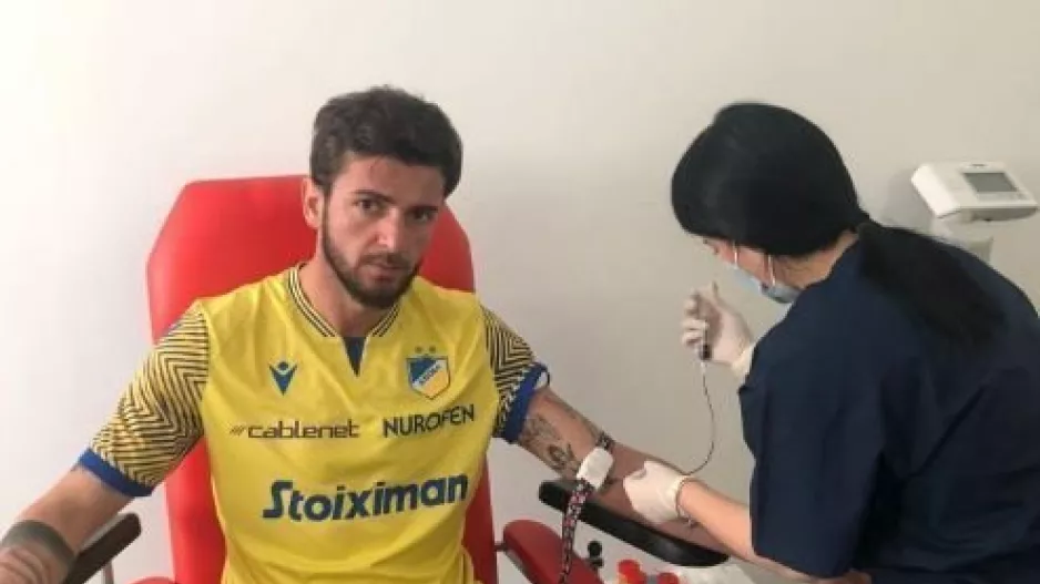 Αιματολογικές στο APOEL Sports Lab (φώτος)